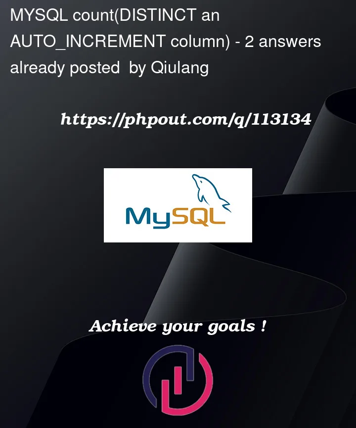 Question 113134 in Mysql