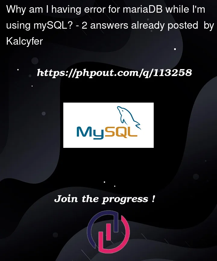 Question 113258 in Mysql