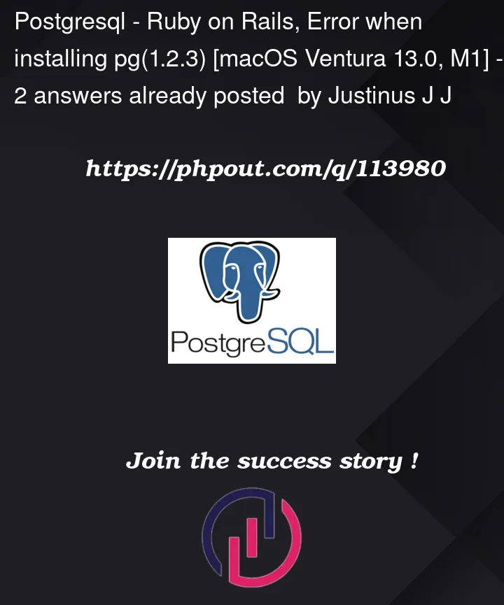 Question 113980 in PostgreSQL