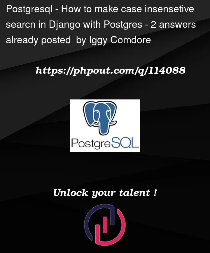 Question 114088 in PostgreSQL