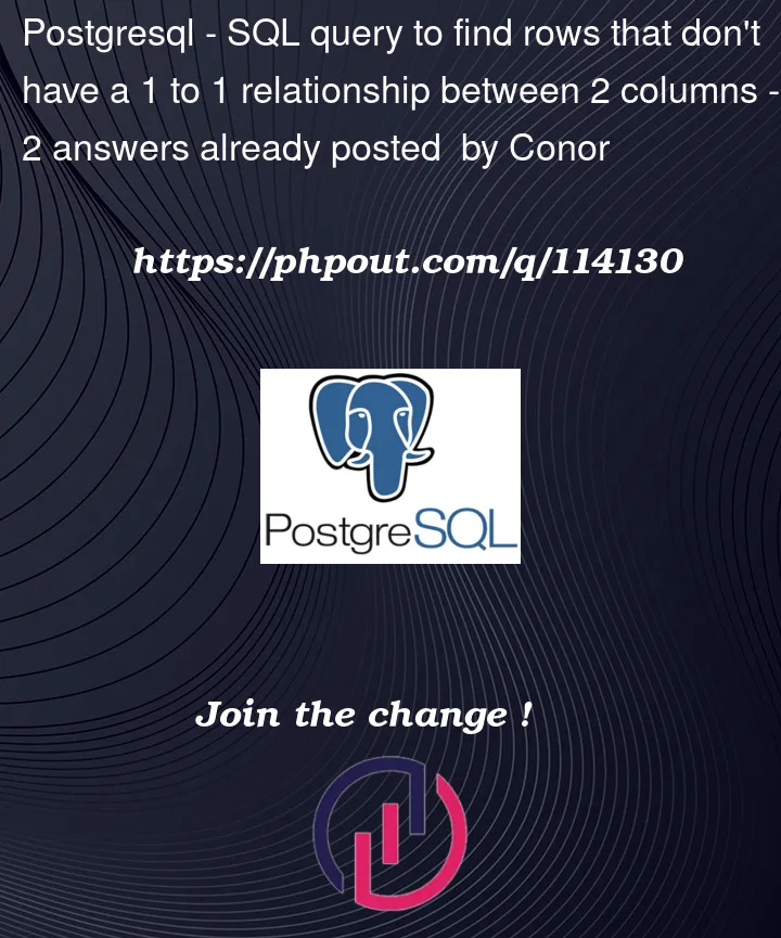 Question 114130 in PostgreSQL