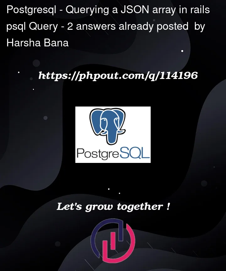 Question 114196 in PostgreSQL