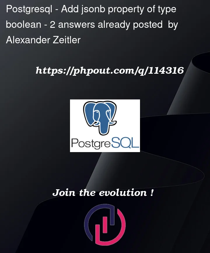 Question 114316 in PostgreSQL