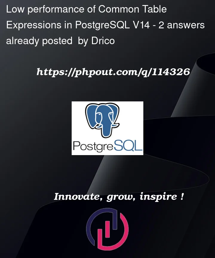 Question 114326 in PostgreSQL