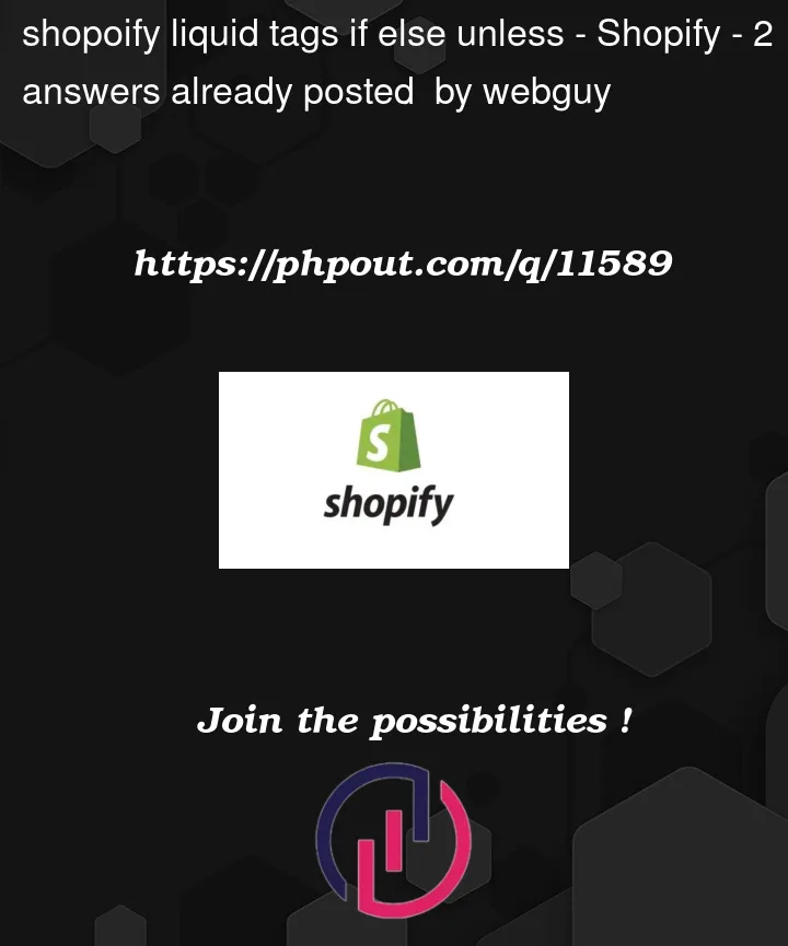 Question 11589 in Shopify