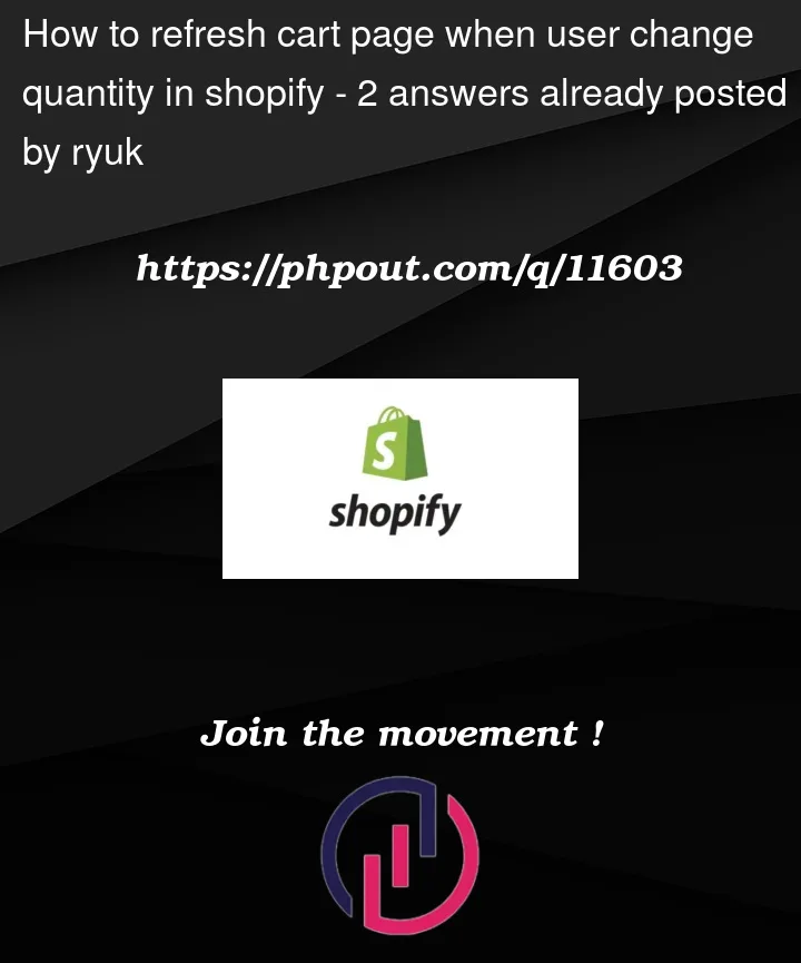 Question 11603 in Shopify