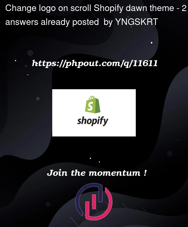 Question 11611 in Shopify