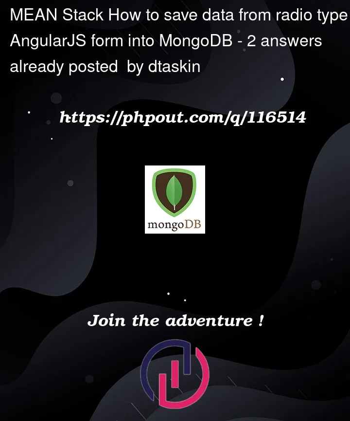 Question 116514 in Mongodb