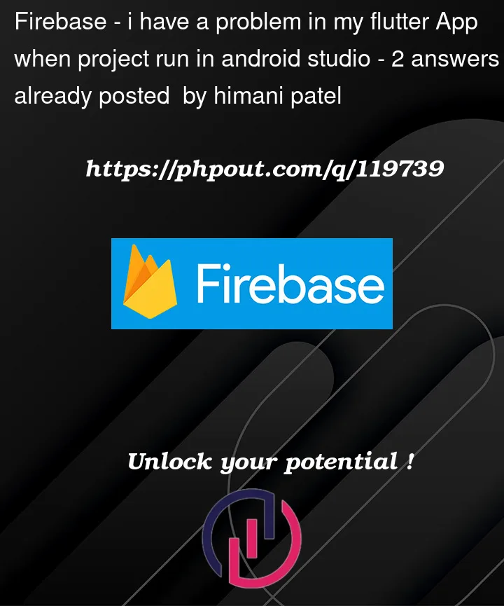 Question 119739 in Firebase