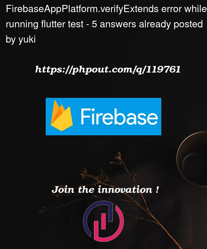 Question 119761 in Firebase