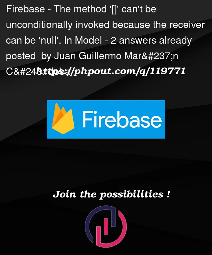 Question 119771 in Firebase