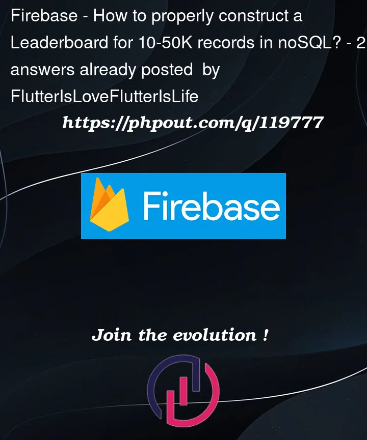 Question 119777 in Firebase