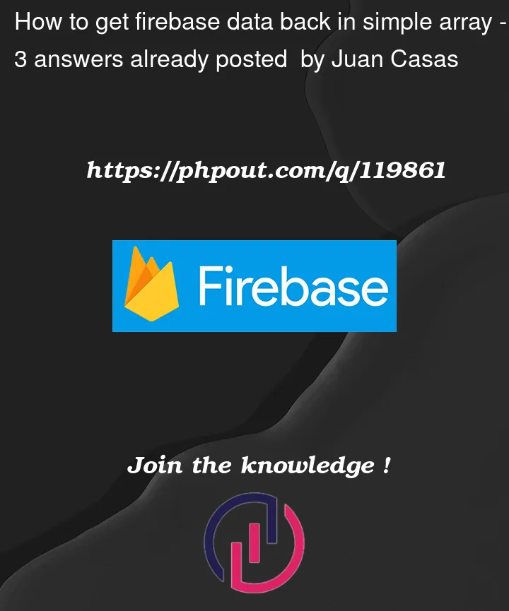 Question 119861 in Firebase