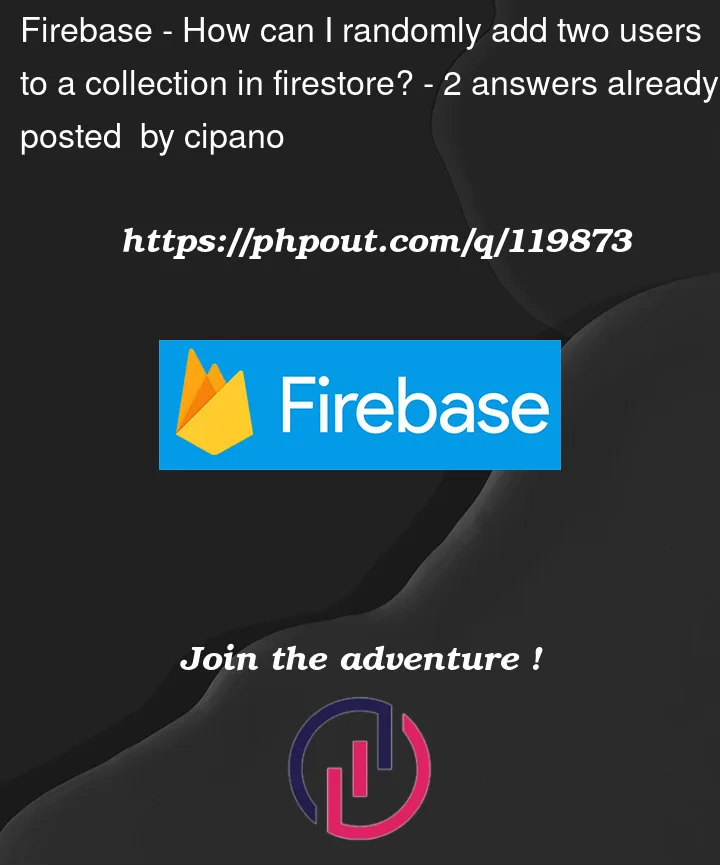 Question 119873 in Firebase