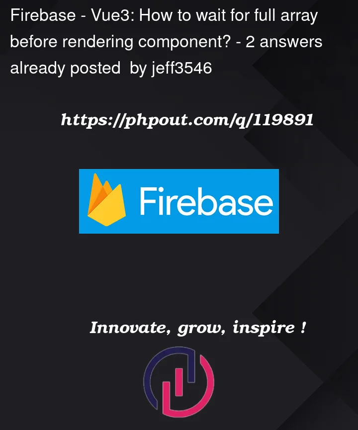 Question 119891 in Firebase