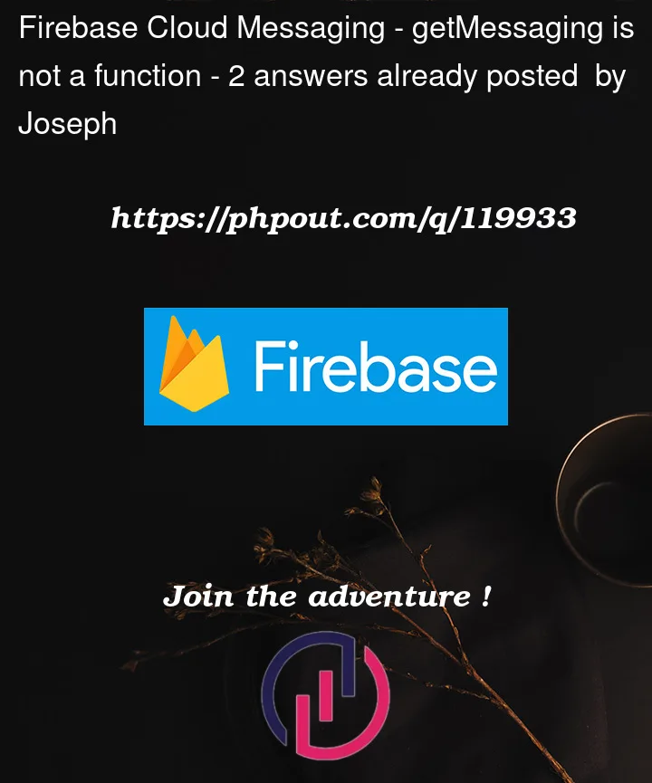 Question 119933 in Firebase