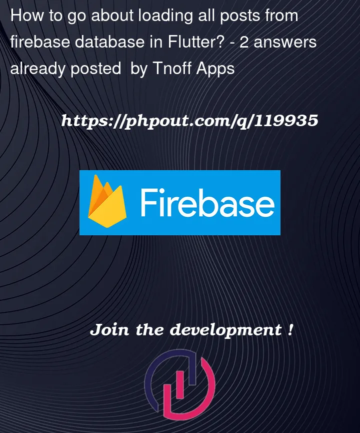 Question 119935 in Firebase