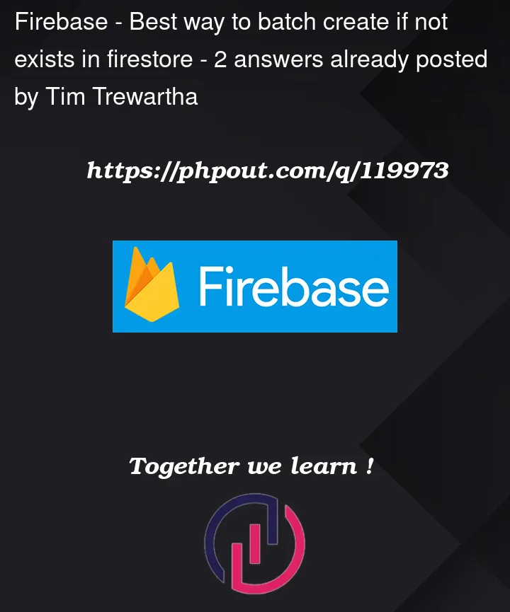 Question 119973 in Firebase