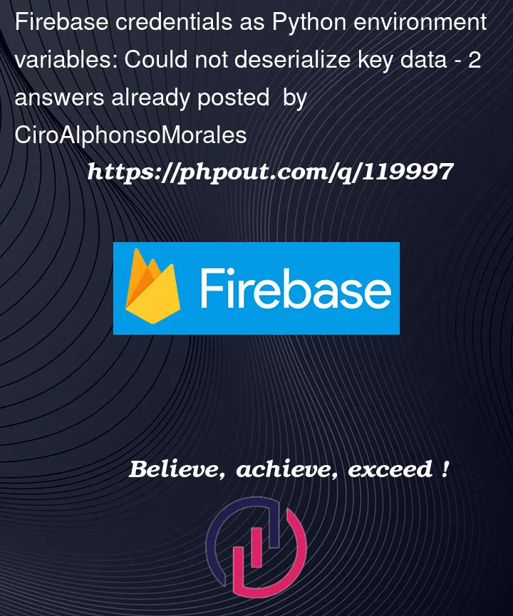 Question 119997 in Firebase