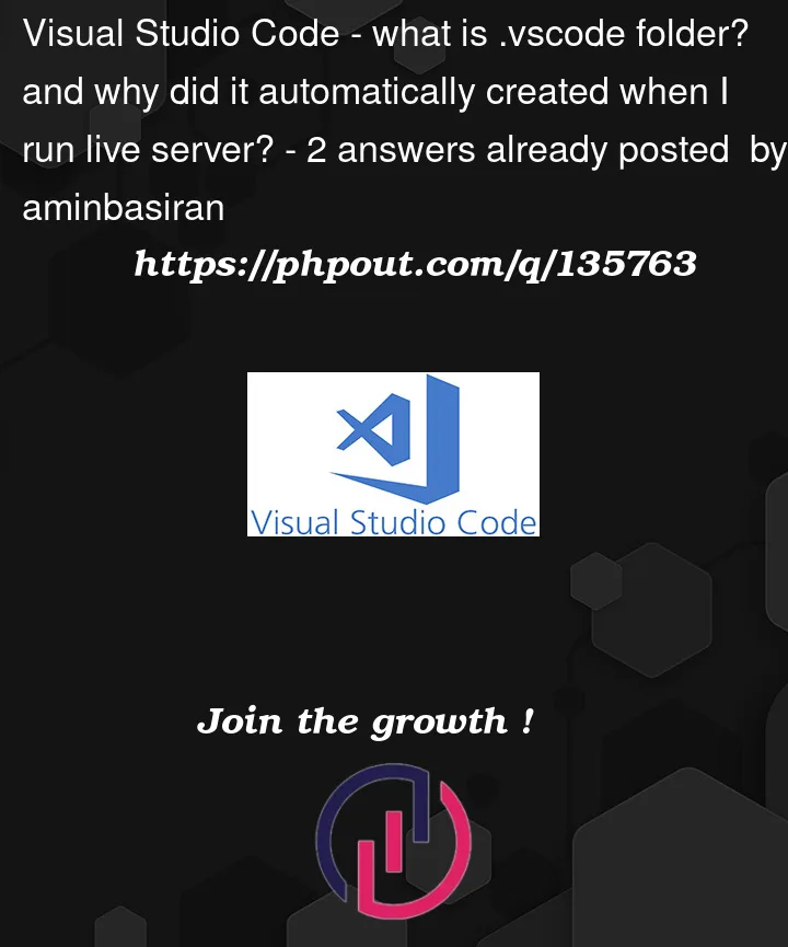 Question 135763 in Visual Studio Code