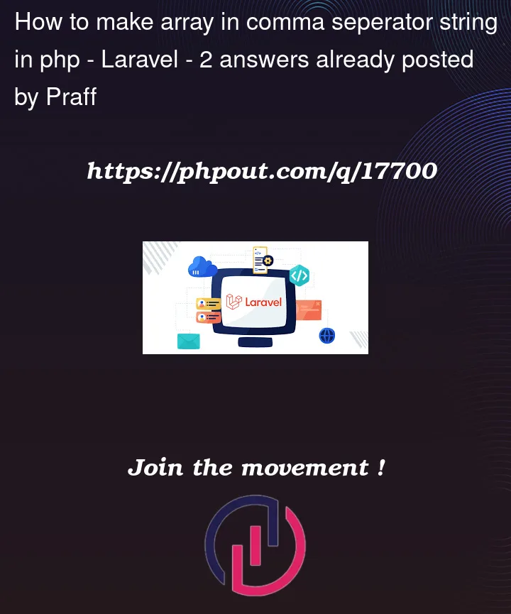 Question 17700 in Laravel