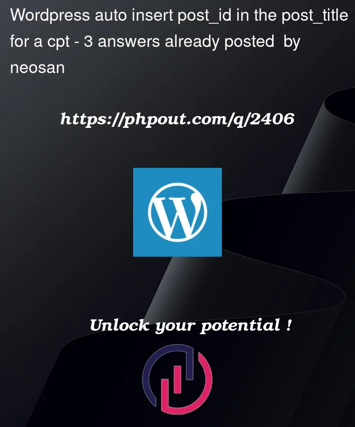 Question 2406 in Wordpress