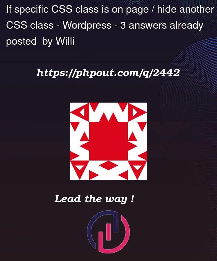 Question 2442 in Wordpress