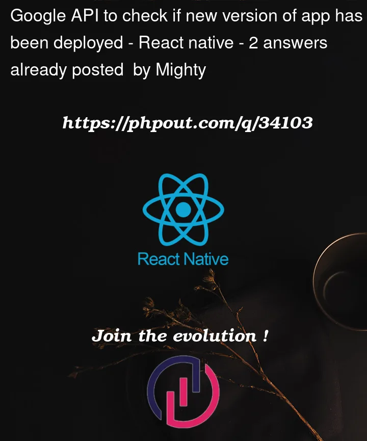 Question 34103 in React native