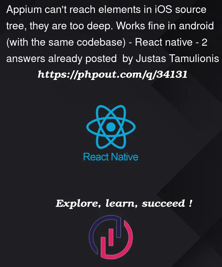 Question 34131 in React native