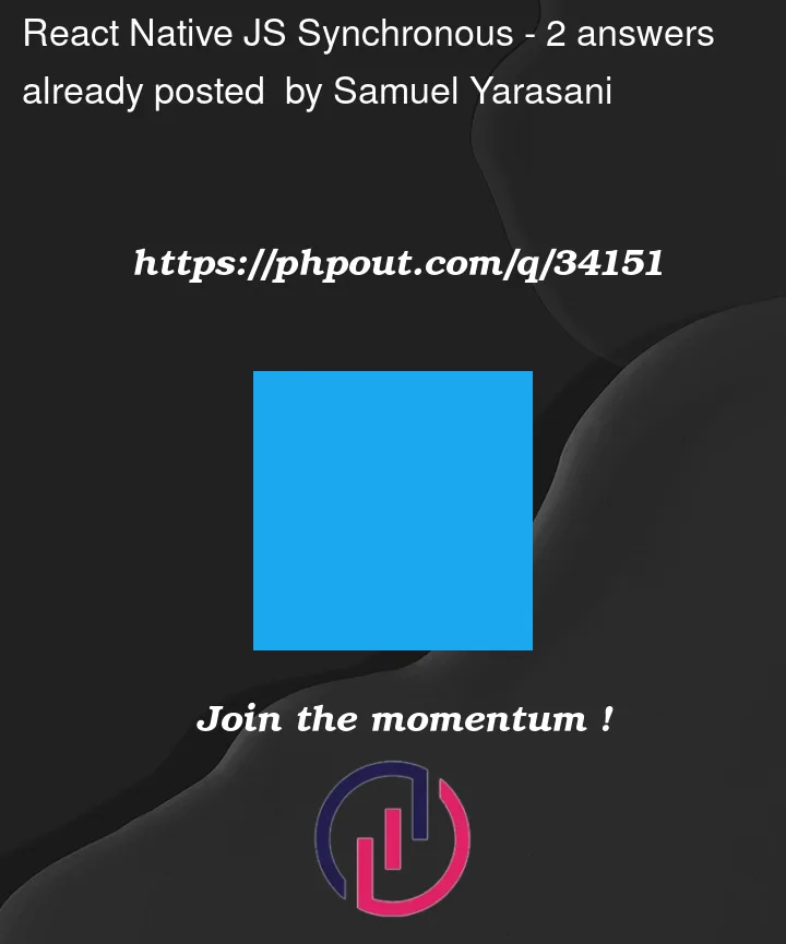 Question 34151 in React native