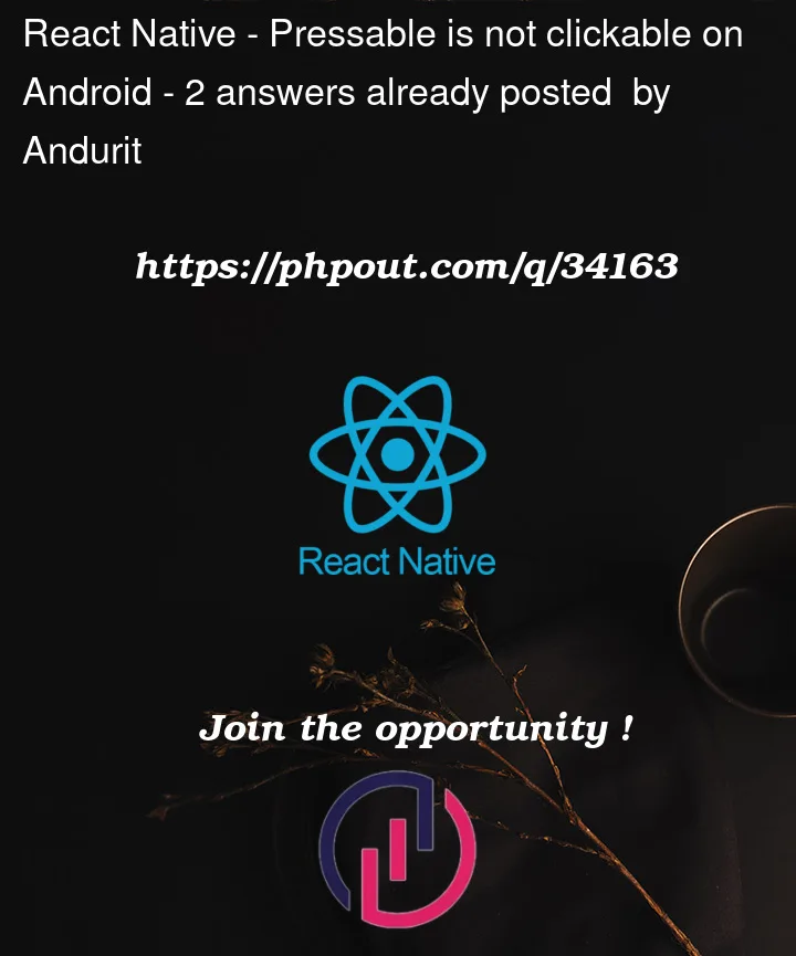 Question 34163 in React native