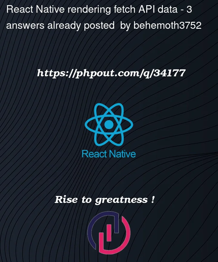 Question 34177 in React native