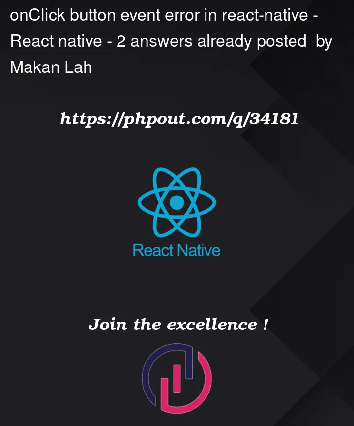 Question 34181 in React native