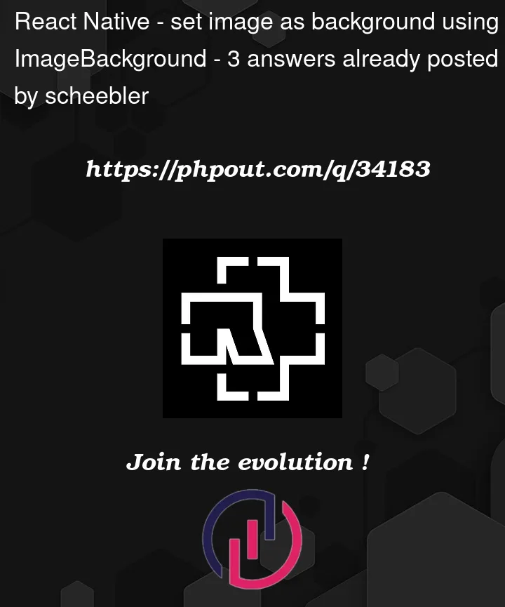 Question 34183 in React native