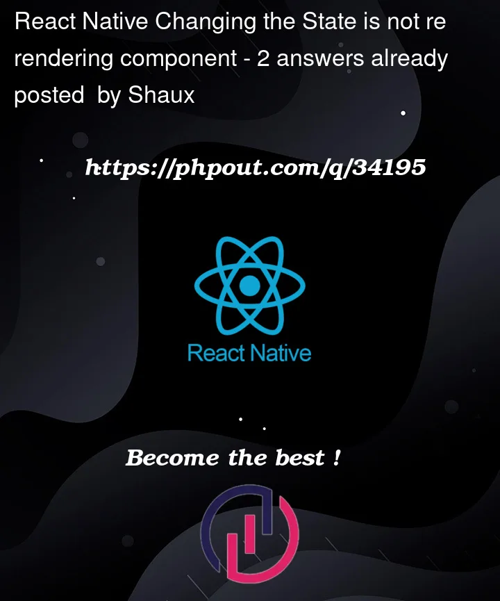 Question 34195 in React native