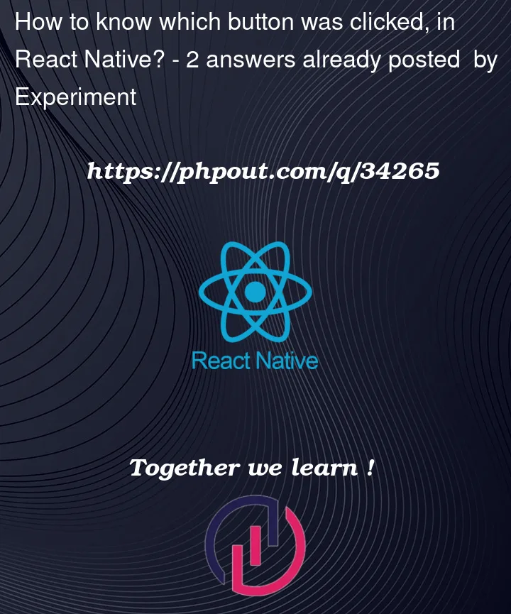 Question 34265 in React native