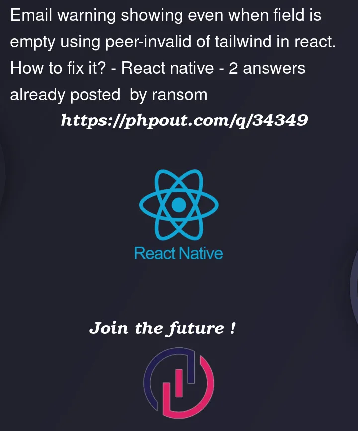 Question 34349 in React native