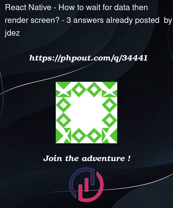 Question 34441 in React native