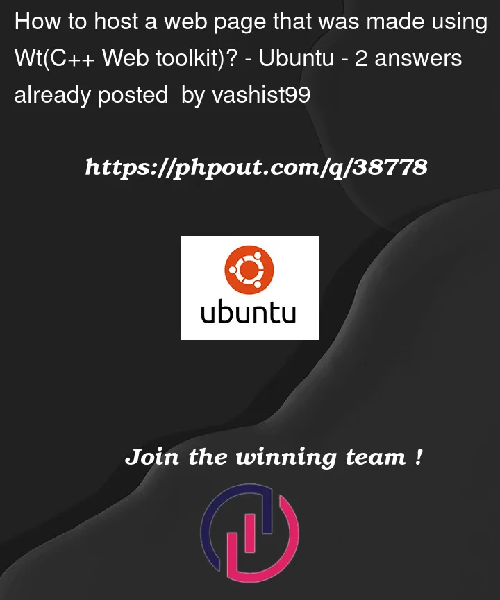 Question 38778 in Ubuntu