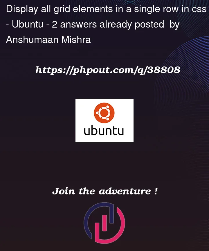 Question 38808 in Ubuntu