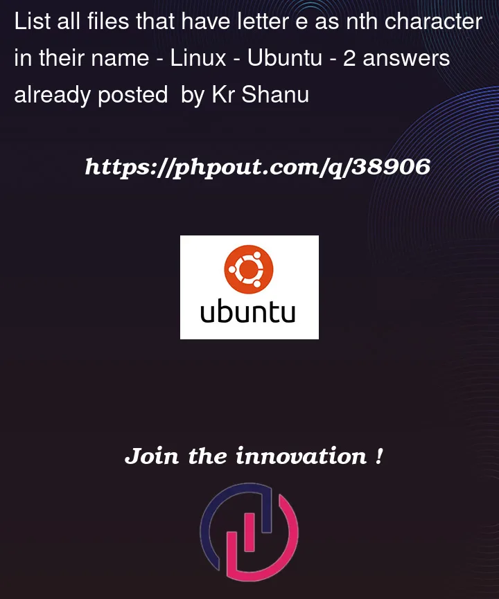 Question 38906 in Ubuntu