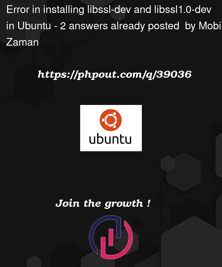 Question 39036 in Ubuntu