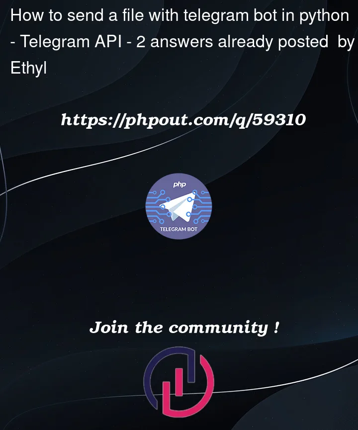 Question 59310 in Telegram API