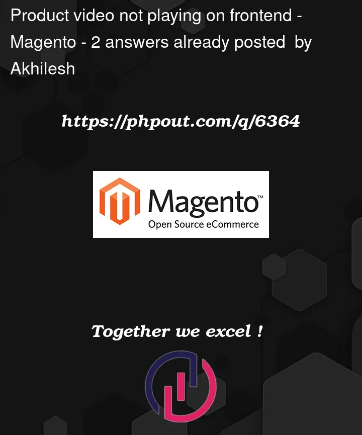 Question 6364 in Magento