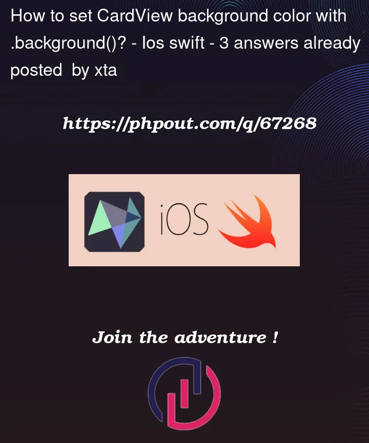 Question 67268 in IOS Swift