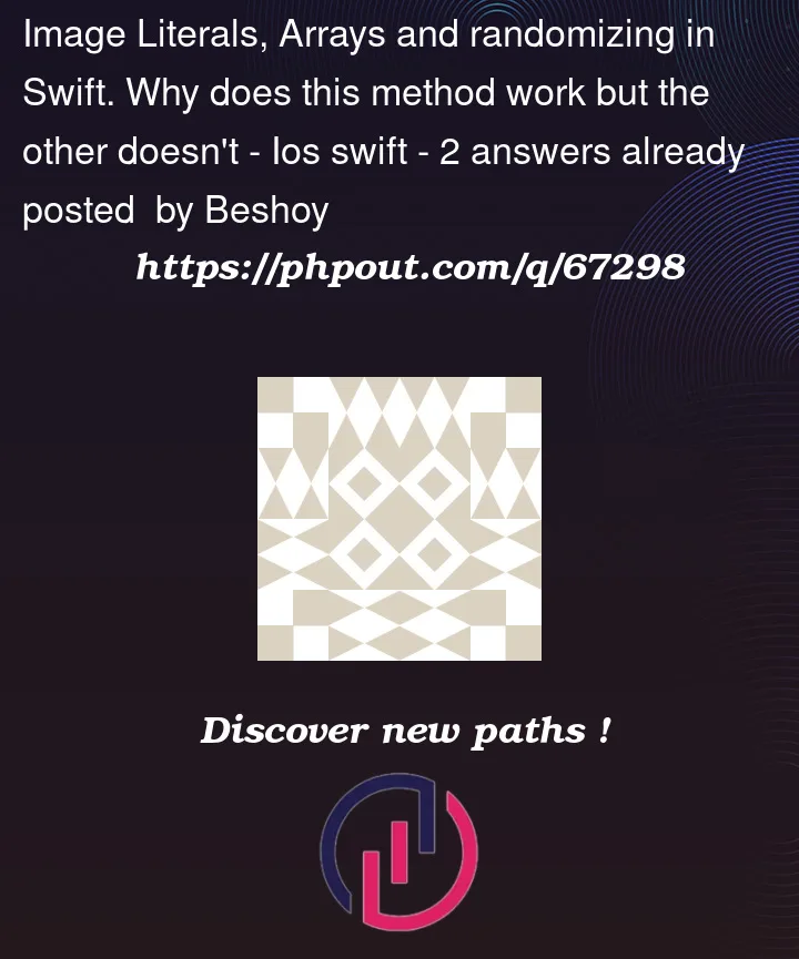 Question 67298 in IOS Swift