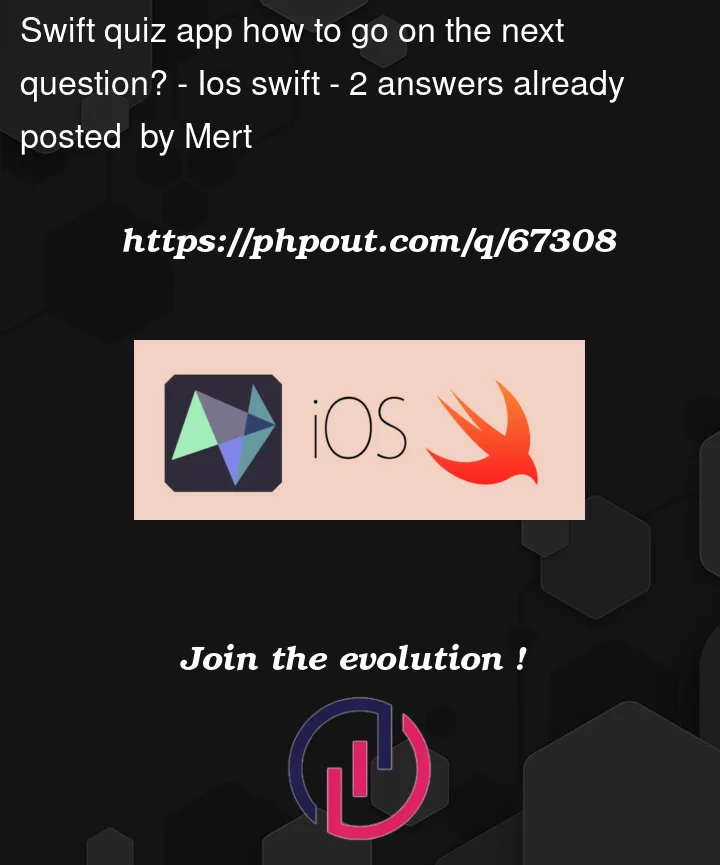 Question 67308 in IOS Swift