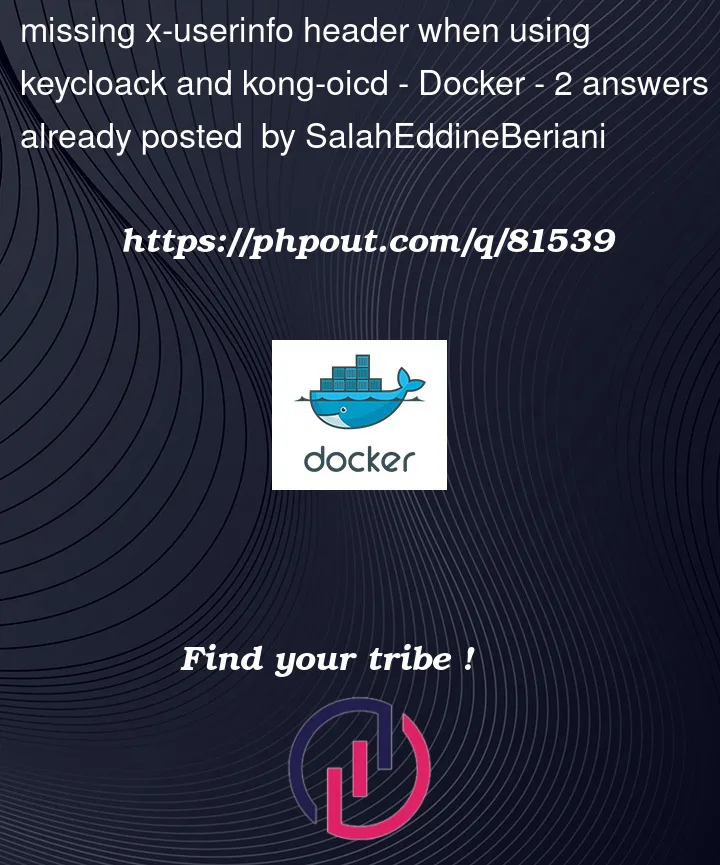 Question 81539 in Docker