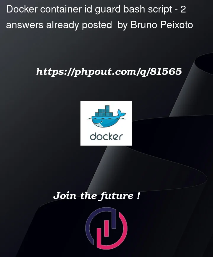 Question 81565 in Docker