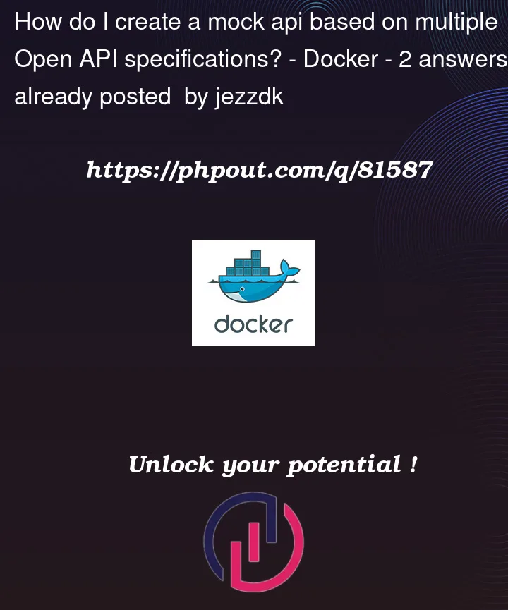 Question 81587 in Docker